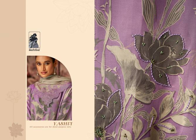 Yashvi By Sahiba Viscose Simmer Designer Dress Material Wholesale Online